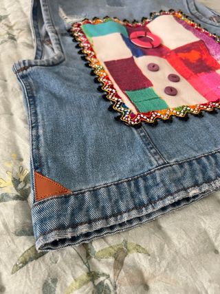 Chaleco vaquero boho S/36