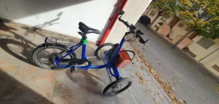 Triciclo Eléctrico Ciclotek Azul