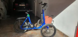 Triciclo Eléctrico Ciclotek Azul