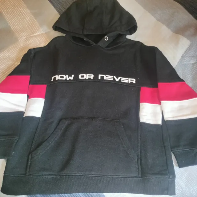 Sudadera niño NOW OR NEVER