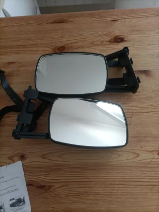 Espejos para coche con  caravana