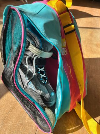 Patines infantiles y bolsa