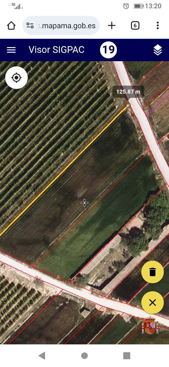 Terreno de regadío Miralcamp