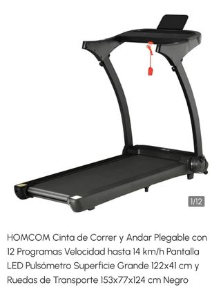 Cinta de correr AOMSOM A90 hasta 14 km/h