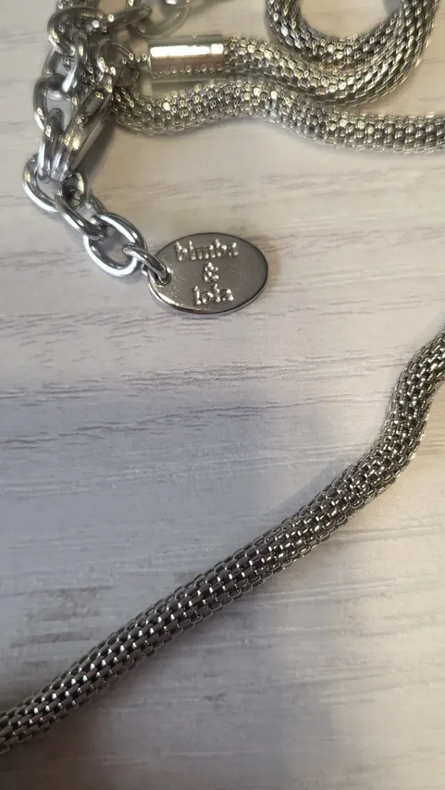 Collar Bimba y Lola plata