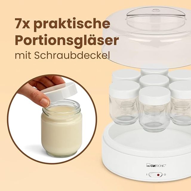 Sconto sulla macchina per yogurt Clatronic JM 3344 - alta qualità