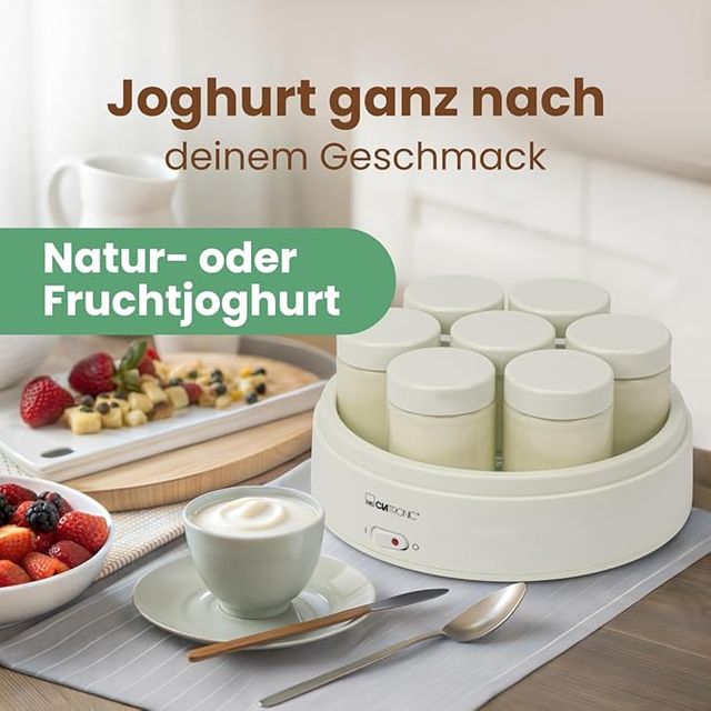 Sconto sulla macchina per yogurt Clatronic JM 3344 - alta qualità