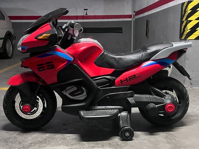 Moto Eléctrica Infantil 12W Roja