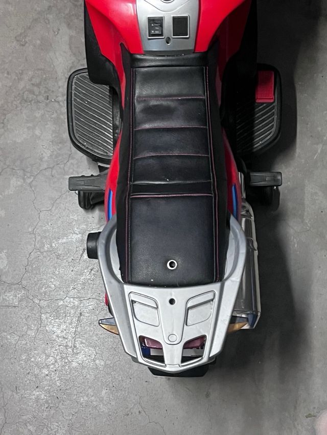 Moto Eléctrica Infantil 12W Roja