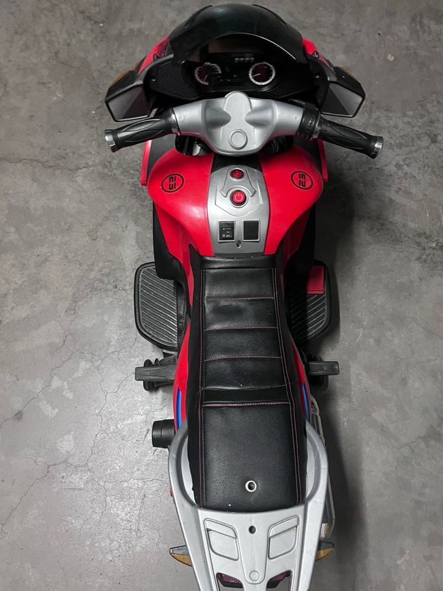 Moto Eléctrica Infantil 12W Roja