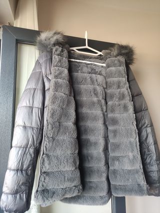 Chaqueta mujer reversible