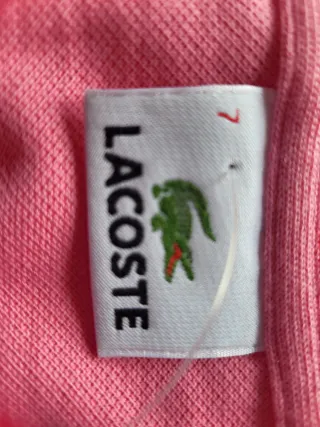Polo Lacoste Rosa 