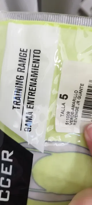 Guantes Portero Niño Talla 5 HO SOCCER