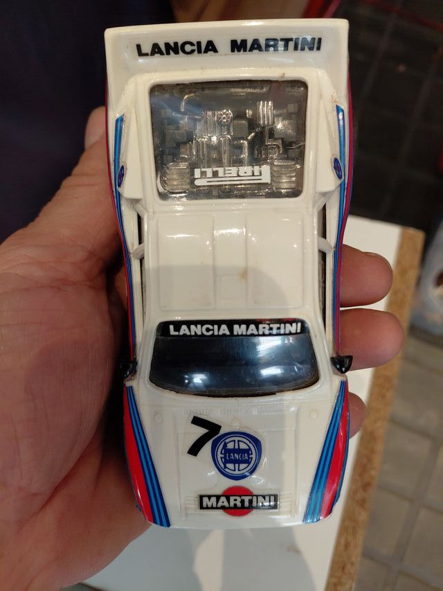 Auto Scalextric Exin Lancia 037 Martini
