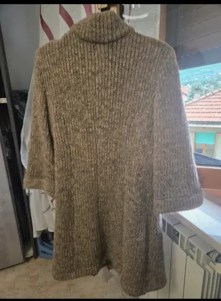 Cardigan donna beige/marrone