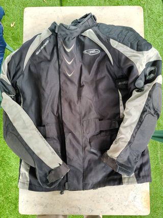Chaqueta de Moto Bering Negra y Gris talla XXL