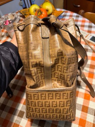 Secchiello Fendi vintage monogram