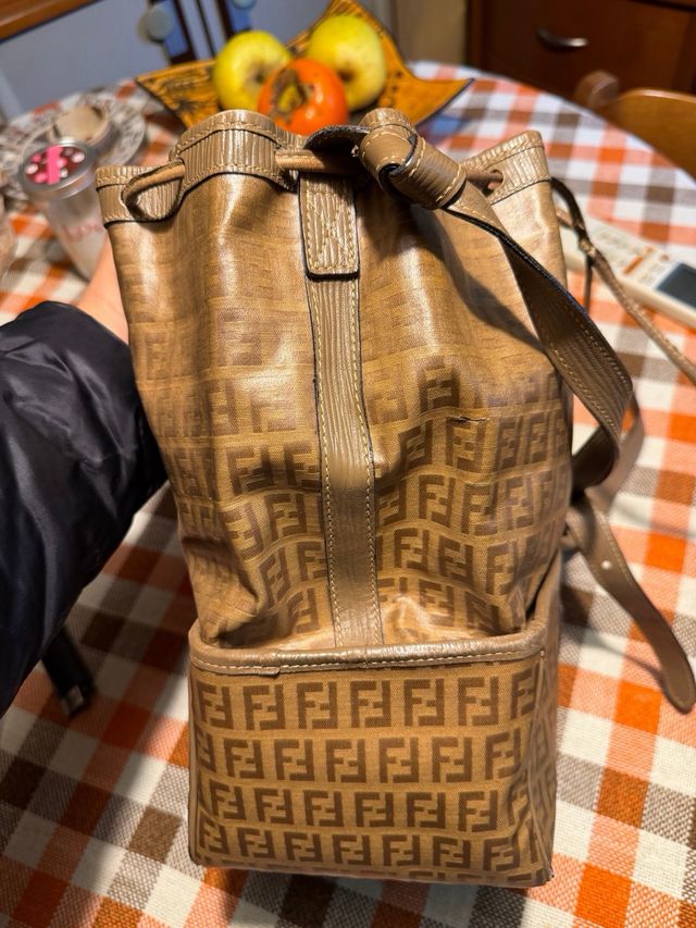 Secchiello Fendi vintage monogram