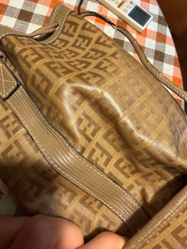 Secchiello Fendi vintage monogram