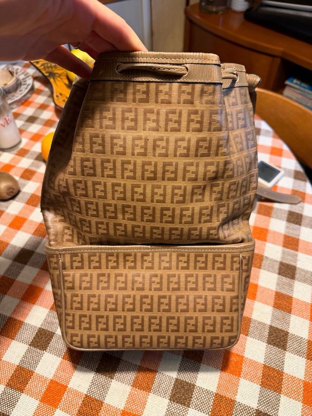 Secchiello Fendi vintage monogram