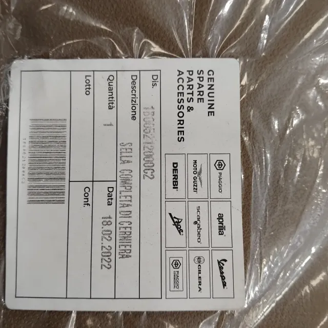 Asiento Vespa Primavera 125