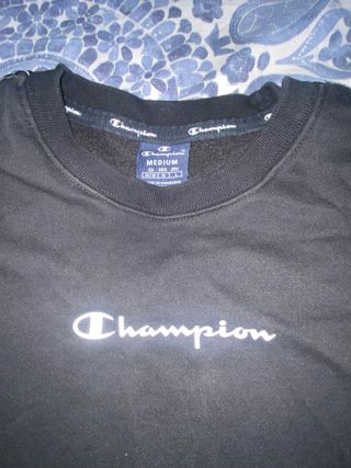 Sudadera Champion Negra