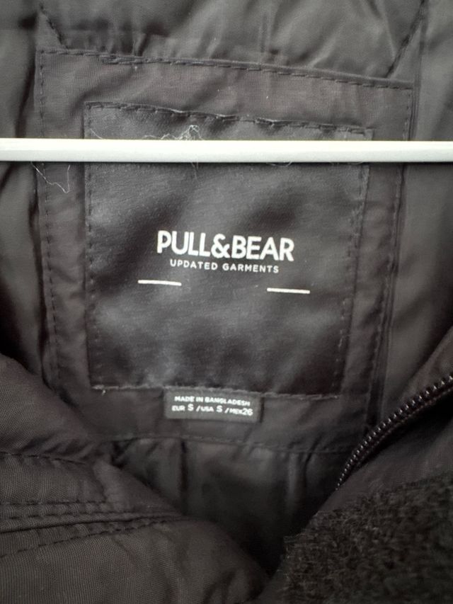Chaqueta Pull&Bear Mujer Negra