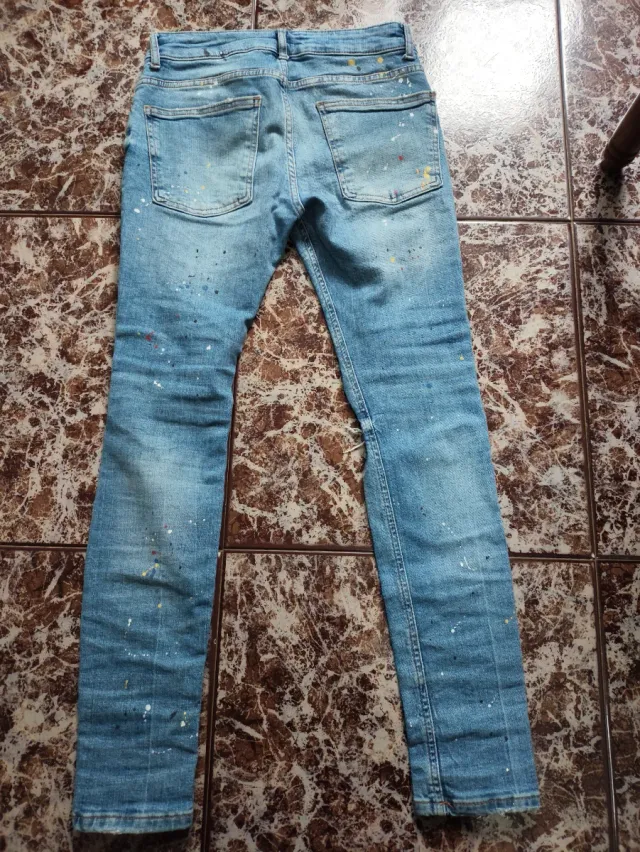 Vaqueros Bershka Super Skinny 11-12 años