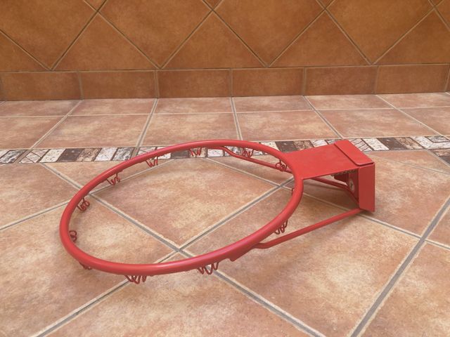 Aro de baloncesto con muelle