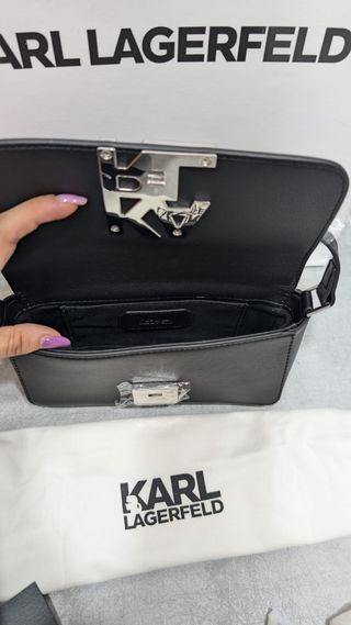 Bolso Karl Lagerfeld Negro Pequeño