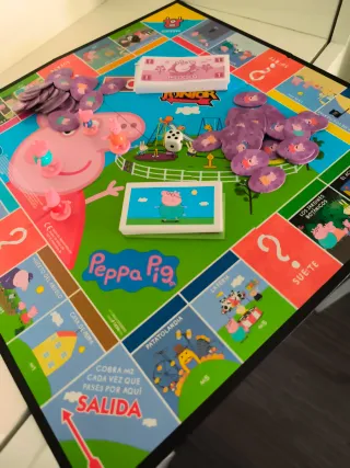 Monopoly Junior Peppa Pig Juego de Mesa