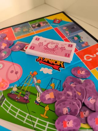 Monopoly Junior Peppa Pig Juego de Mesa