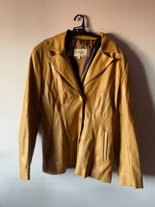 Chaqueta mujer cuero Laida talla XL
