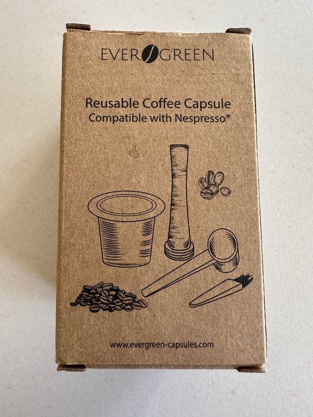 Cápsula reutilizable Evergreen para Nespresso