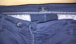 Pantalón Chino La Garrocha Talla 46 Azul marino