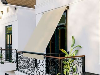 Toldo para balcón beige 2,5x2,5