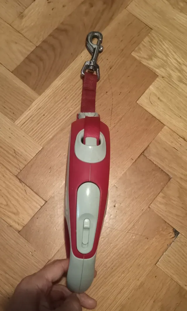 Lote accesorios para perro-Correa + porta bolsas..