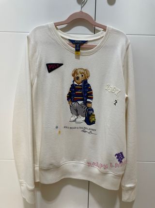 Sudadera Polo Ralph Lauren Oso Beige
