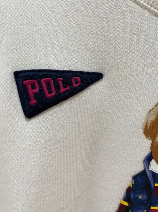 Sudadera Polo Ralph Lauren Oso Beige