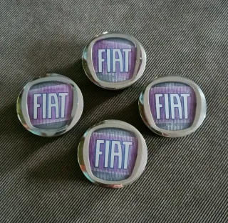 4 Coprimozzetti Originali Fiat