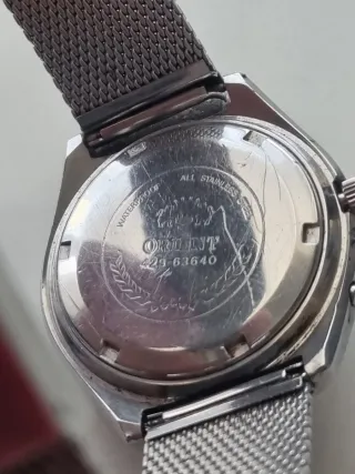 Reloj Orient Automático Crystal Vintage