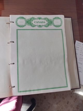 Álbum de sellos Club Filatélico