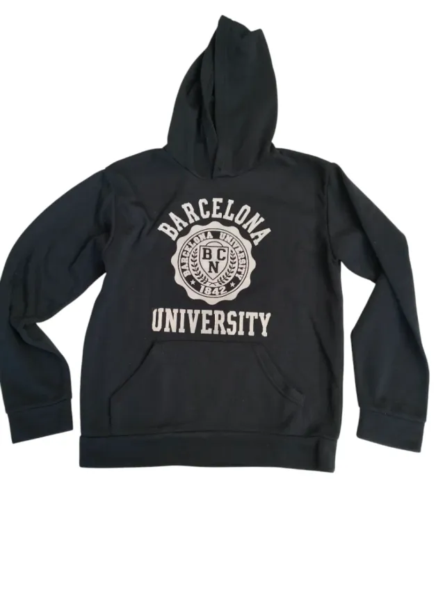 Felpa Barcelona University nera