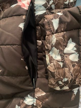 Chaqueta invierno niña floral