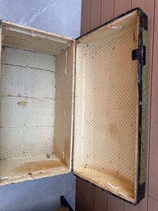 Baúl antiguo para restaurar