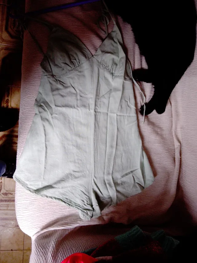 Peto corto de verano verde