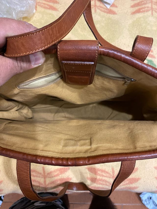 Borsa shopping vintage Furla floreale