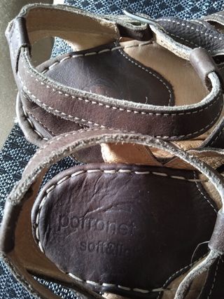 Sandalias Porronet Piel Talla 38