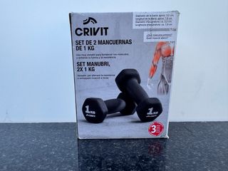 Set 2 Mancuernas Crivit 1kg