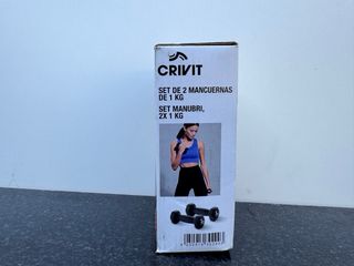 Set 2 Mancuernas Crivit 1kg